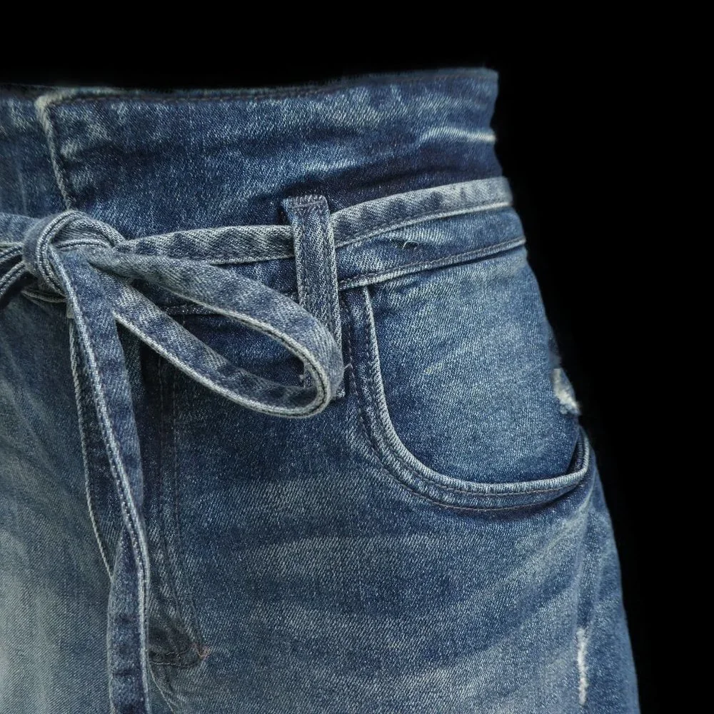 Kut From The Kloth Denim Shorts Juniper High Rise Short Cotton Spandex 4